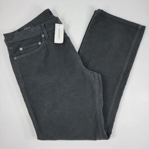 NWT Banana Republic Brushed Traveler 5 Pocket Pants Men 36x30 Dark Gray NEW $109